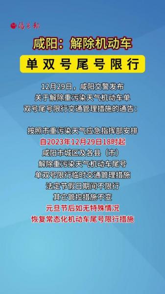 咸阳限号开车怎么处罚