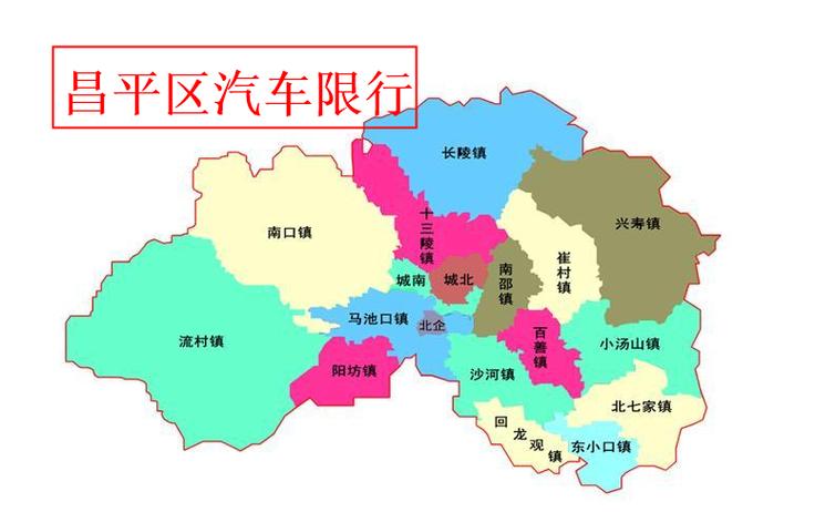 北京昌平城区尾号限行吗